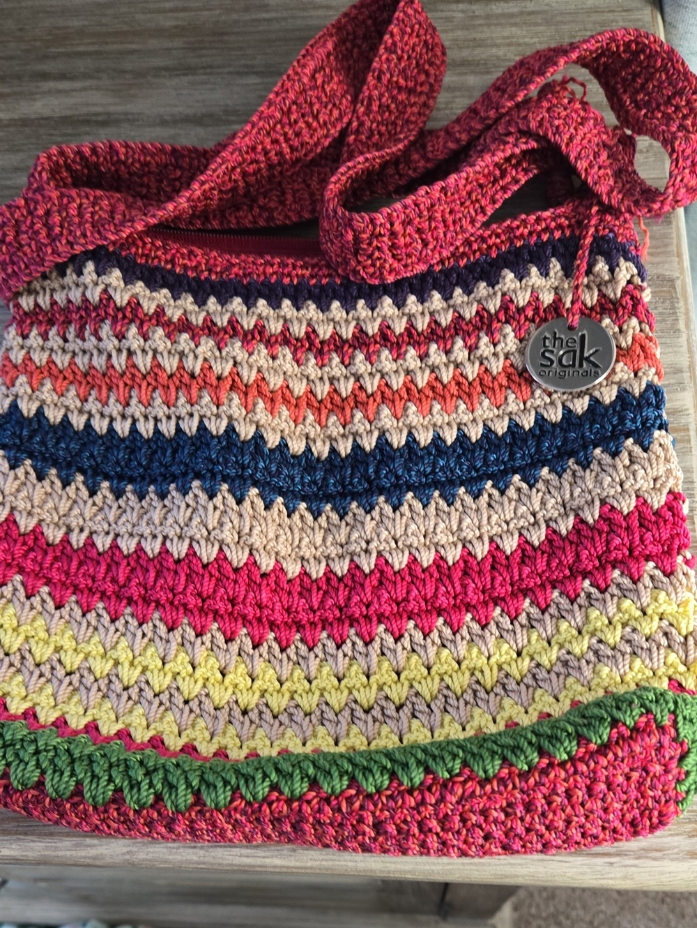 Sak Original of woven Fabric.